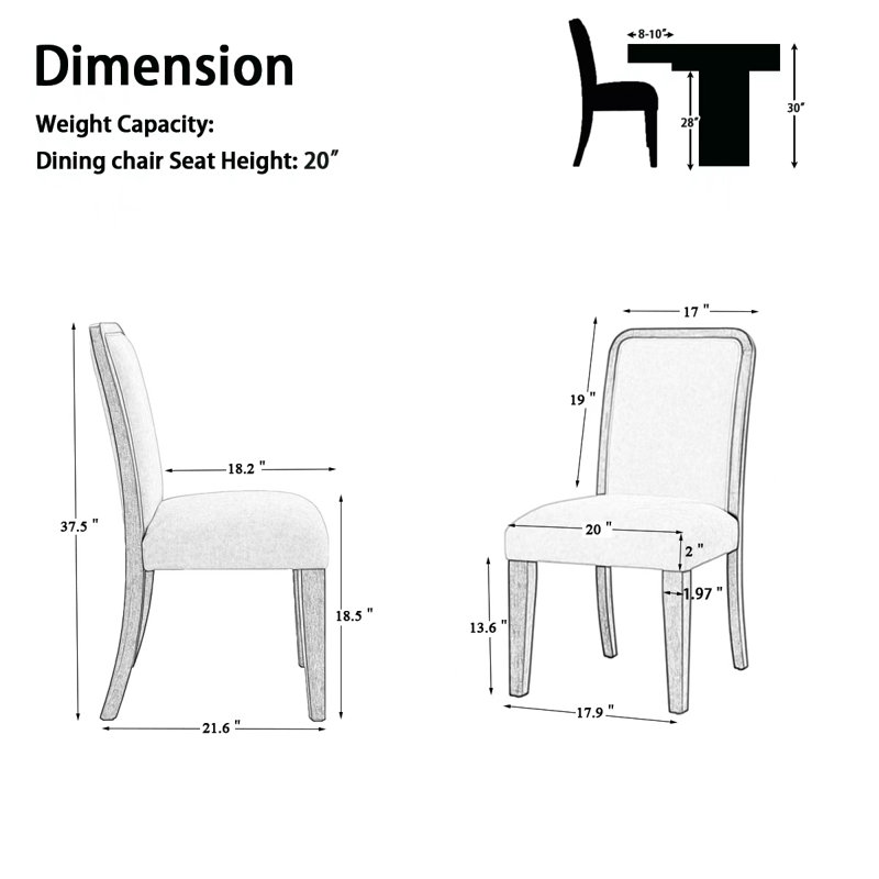 Wildon Home® 5- Piece Dining Set