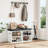 Small Shoe Bench For Entryway With Cushion, Storage Seat Entryway Shoe Rack-915726141