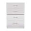 Commode 4 tiroirs en blanc-499740426