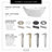 Dorrit 60" x 32" Freestanding Soaking Acrylic Bathtub with Faucet-127848347-127848346