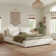 Upholstered Ottoman Storage Bed