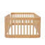 Structure de lit simple en bois avec clôture en bois-1202509681-1202509682