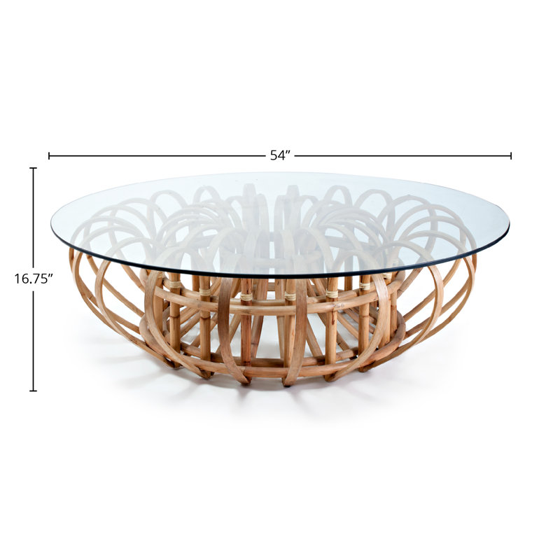 Aiden Cocktail Table, Natural