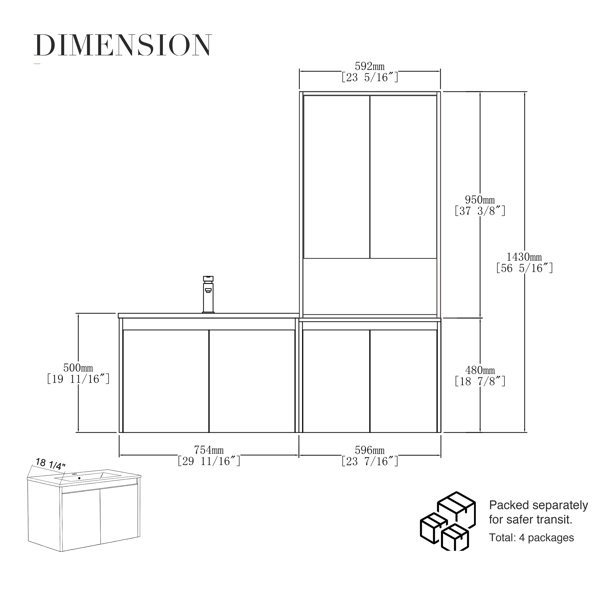 Dimensions du produit