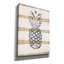 «Simple Stripes Pineapple» par Linda Woods, art mural sur toile-28020540