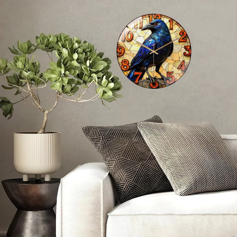 Horloge murale rétro 12 po