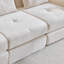 Canapé modulaire avec conception pliante convertible, confort modulaire rembourré pour le salon, la chambre à coucher et les espaces de divertissement.-229326023
