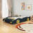 Full Size Race Car-Shaped Platform Bed-173836764-173836767