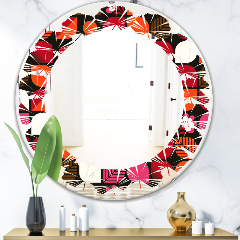 Miroir mural Leaves, 31,5 po x 31,5 po