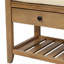 Banc de rangement polyvalent pour hall d'entrée avec range-chaussures et siège et tiroirs rembourrés-417914065