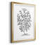 Reproduction encadrée de qualité supérieure de B&W Plant Spechantillon I - prête à être accrochée-69982094-69982106