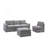 Contemporary 5Pc Modular Sectional Set