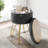 Round Boucle Ottoman with Storage-120644864-120644924