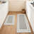 2pcsNon-Slip Machine Washable Kitchen Runner Rugs Floor Mats, Absorbent Comfort Standing Mats for Kitchen, Sink, Laundry and Hallway, Rolled Packaging-1409882362