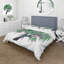 Tree of Wisteria - Ensemble de housse de couette traditionnel - Microfibre de polyester-66391765