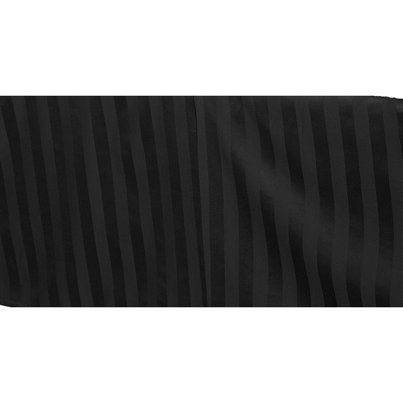 Wamsutta Pleated Bed Skirt, Twin, Black