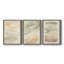 «Garden Treillage Blueprint I», ensemble de 3 peintures sur toile encadrées-830601924-830601945