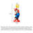 Modern Mario Moon Light Ornament With Speaker
