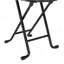 Tabouret pliant 4 pièces avec dossier, tabouret pliant rembourré et rembourré, chaises pliantes portatives pour la cuisine à l'intérieur et à l'extérieur (café, date prévue de livraison: 2025/6/30)