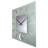 Stripe Pendulum Square Wall Clock