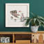 Toile encadrée The Way Home V-Premium - prête à être accrochée-288373910-288373912