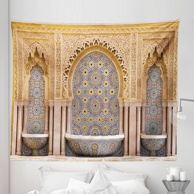 Microfiber Wall Hanging, 264.16cm H x 223.52cm W