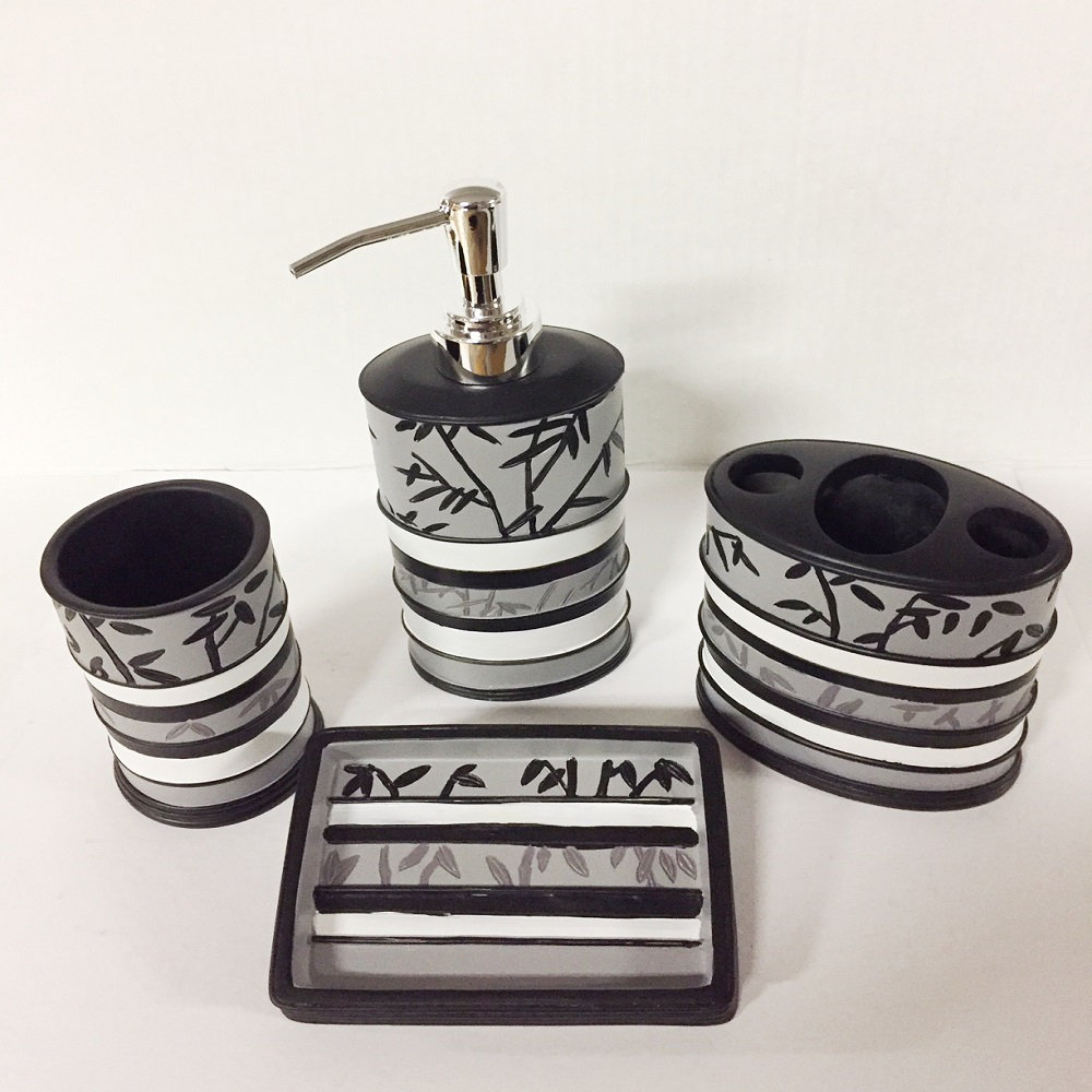 Meta Bathroom Accessory Set Winston Porter