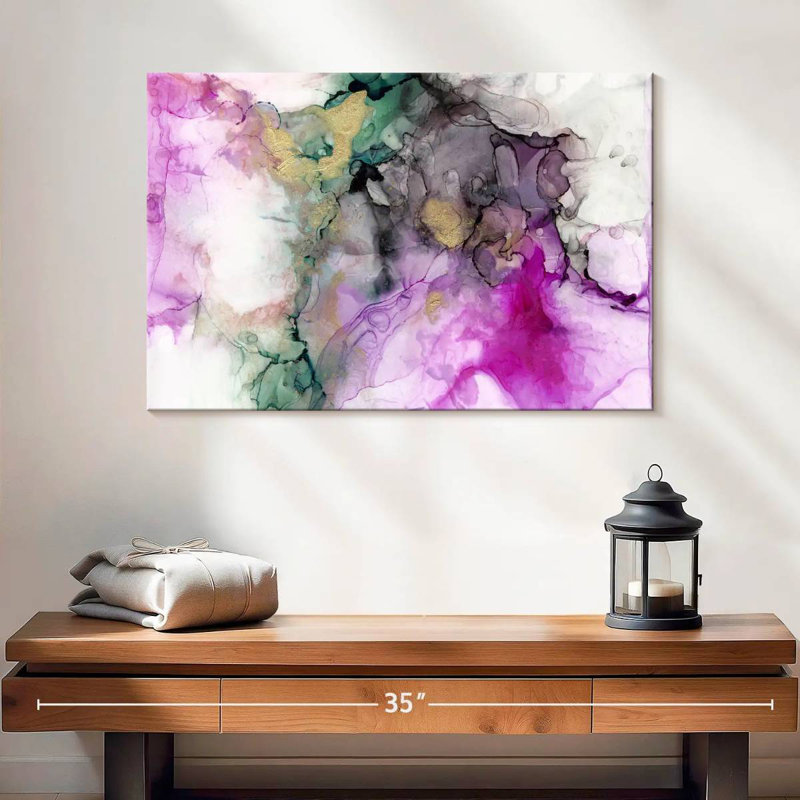 Avery Magenta Expression I, 16" H x 24" W