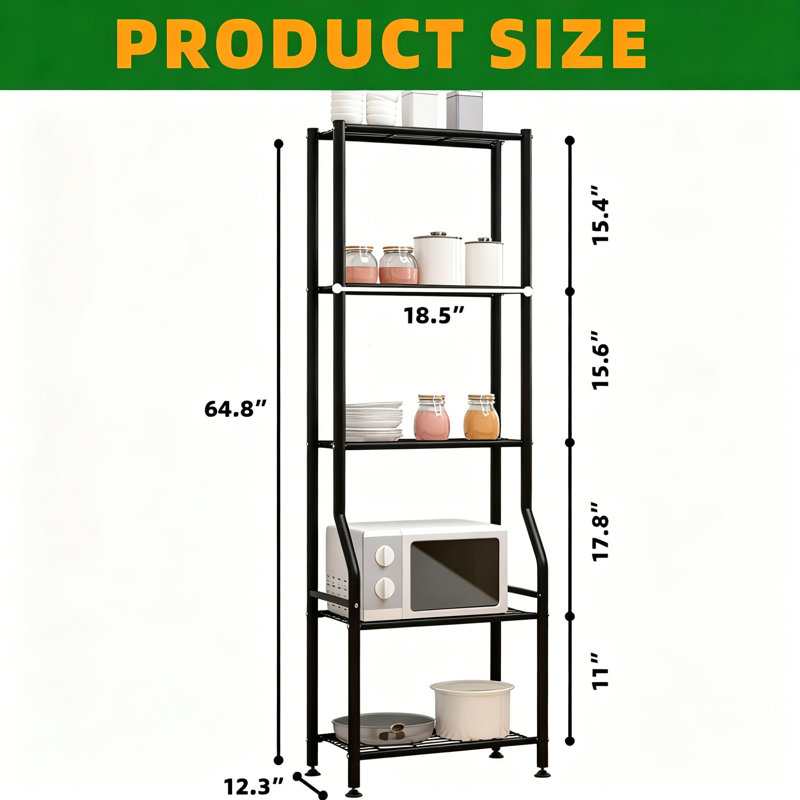 47cm W Iron Storage Rack