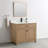 Jacklyn 37'' Single Bathroom Vanity with Quartz Top