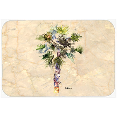 Caroline's Treasures Palm Tree Glass Cutting Board