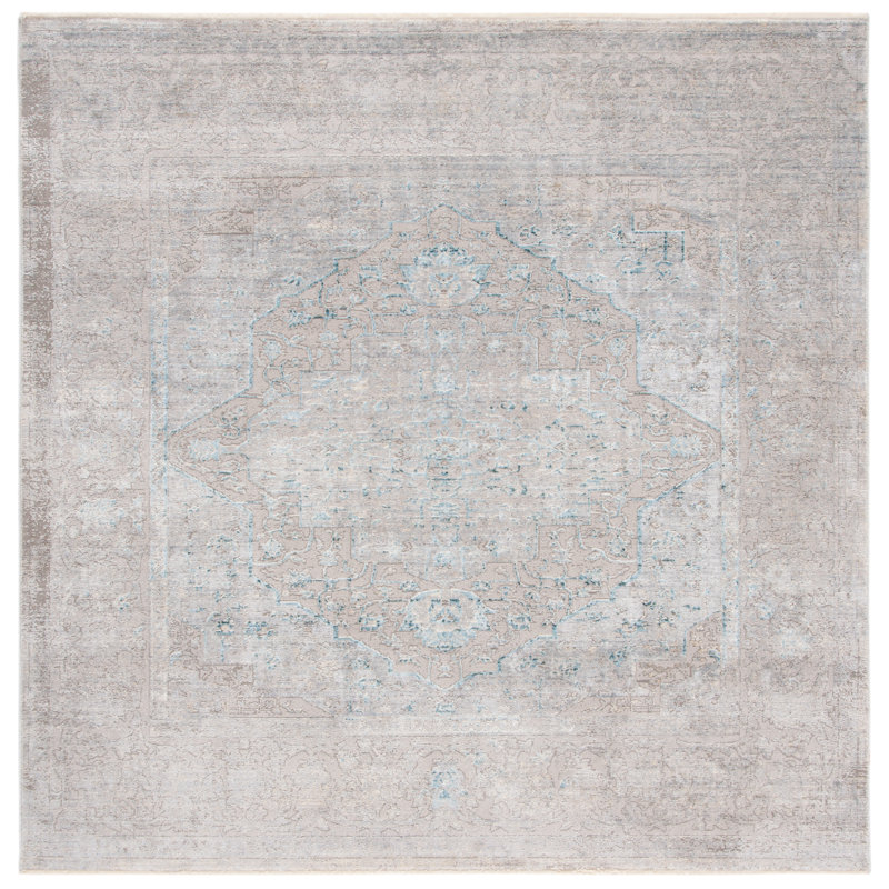 Dream Performance Oriental Rug, Square 6'7"