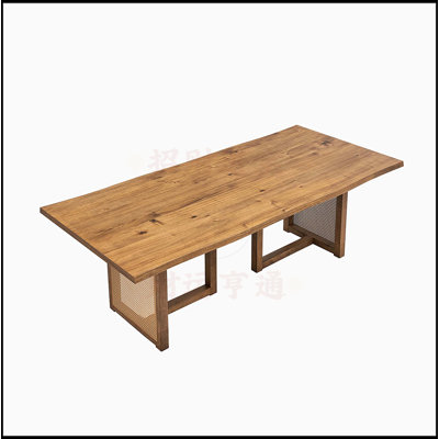 Debborah Rectangular Waves Dining Table
