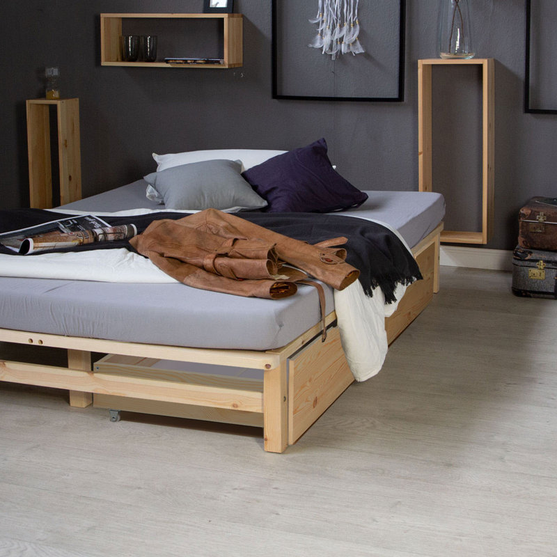 Isaiyah Underbed Storage Drawers, Brown