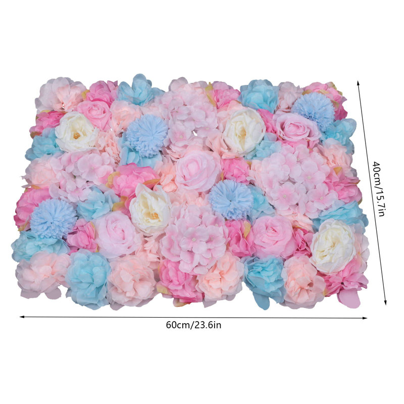 Fleur artificielle murale, Rose orchidée