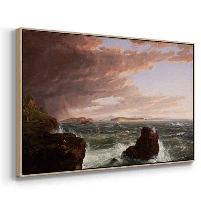 Une scène sauvage, 1831 à 1832 - Thomas Cole, toile tendue avec châssis