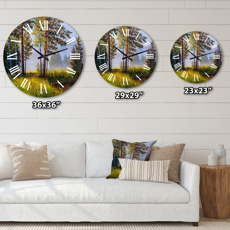 Horloge murale Lake House, Grand