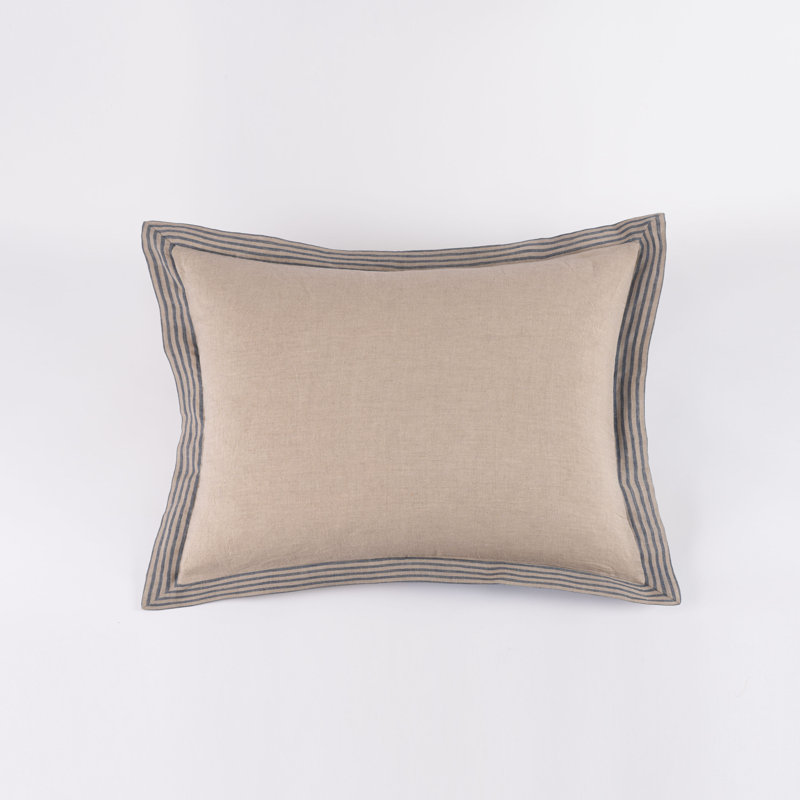Nardi Steel Blue, Linen Sham - Standard, Standard, Steel Blue
