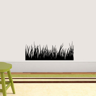 Adhésif décoratif herbe
