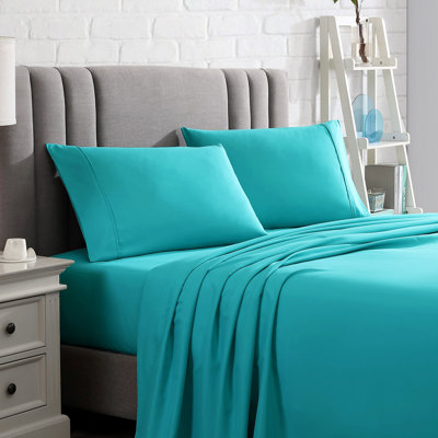 Microfiber Solid Colour Sheet Set
