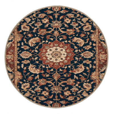 Machine Washable Persian Brown Area Rug