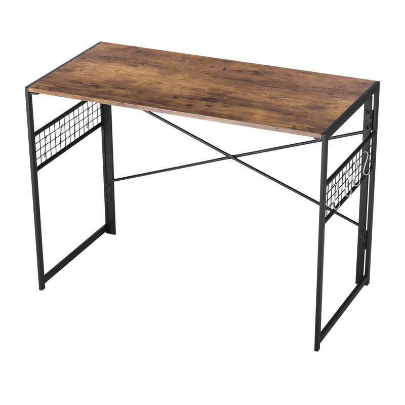 Bureau d'ordinateur en bois 39,4 po