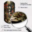 Horloge murale champignon Kartar The Secret Garden - champignon asymétrique-1793899686