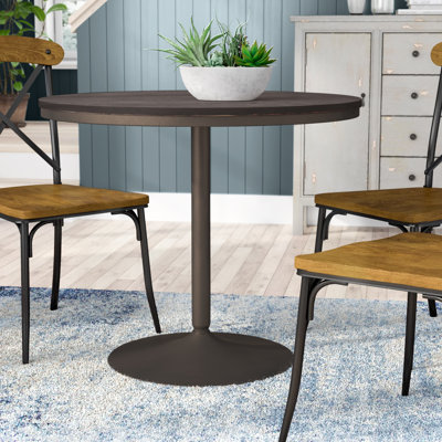 Chambord Round Metal Base Dining Table