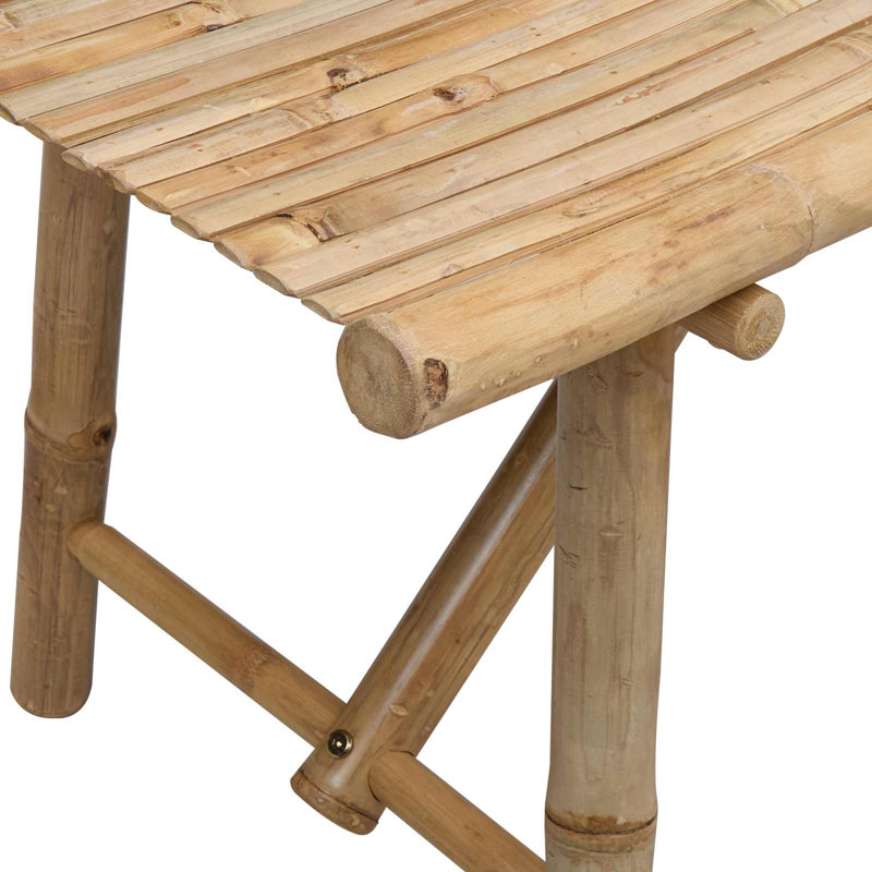 Bamboo Outdoor Bench
