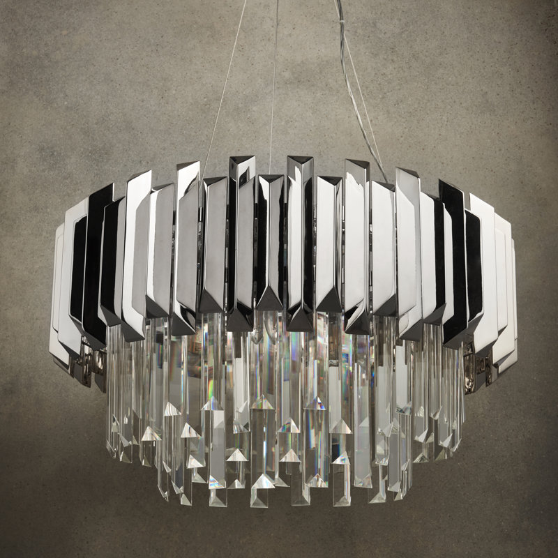 Dillan 6 - Light Crystal Chandelier