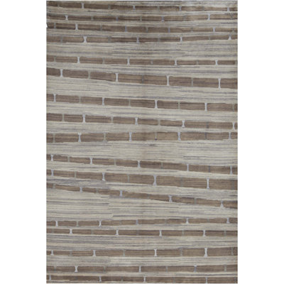 Himalayan Wool Geometric Area Rug