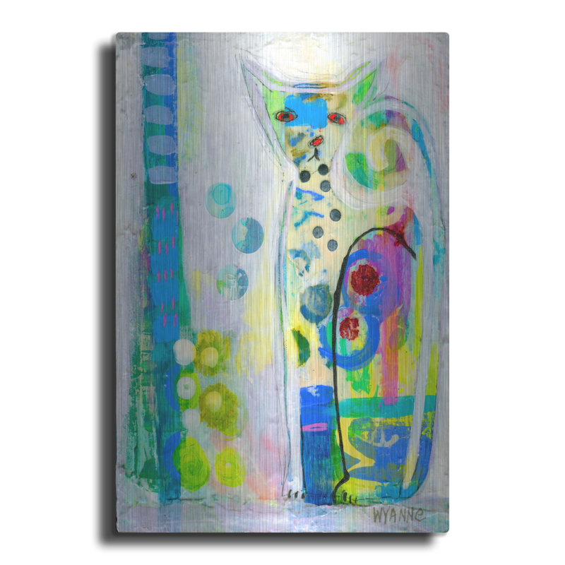 " Calico Cat " by Wyanne, 24" H x 16" W