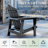 Devito All-Weather Resistant HDPE Plastic Oversize Adirondack Chairs(Set Of 2)-418685840-424041817