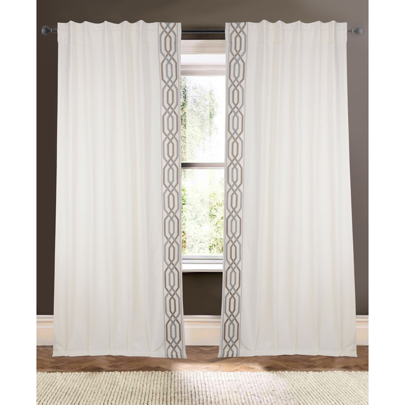 Alpine, Ivory, 50" W x 110" L